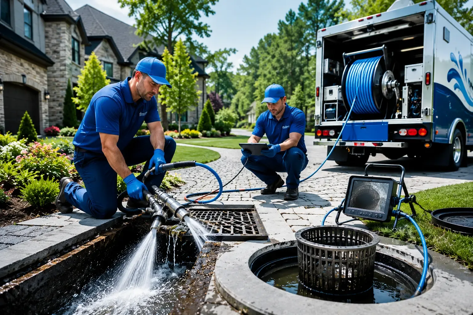 Local outdoor drain cleaning professionals in Barling, AR
